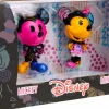 Disney - Mickey & Minnie Mouse Metalfigs Next Level Collector 4" Die-Cast Figure 2-Pack
