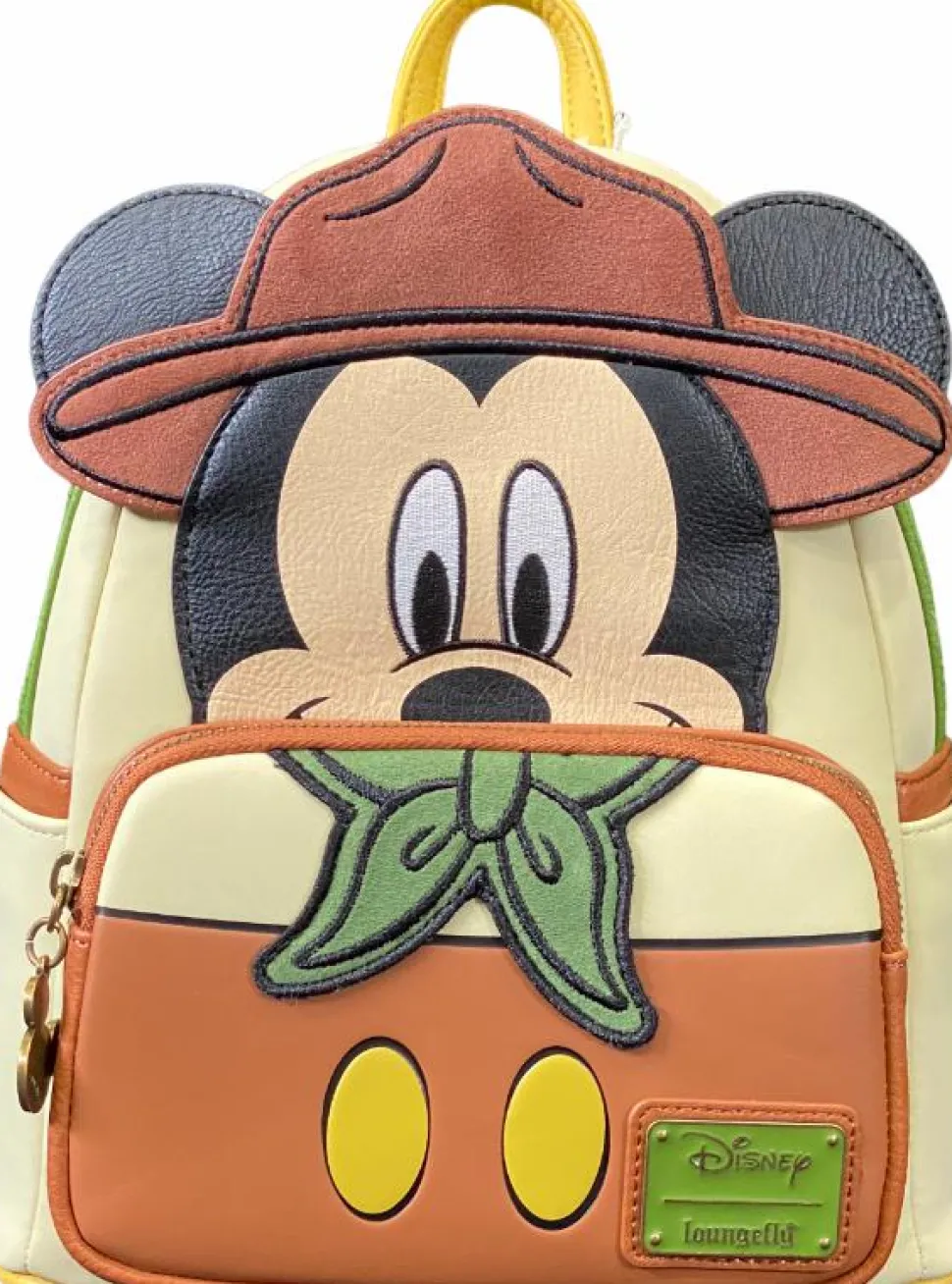 Disney - Mickey Adventureland Cosplay 10" Faux Leather Mini Backpack