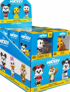 Disney - Mickey and Friends 3” Scale Mini Vinyl Figure (Display of 12)