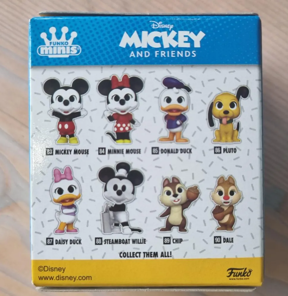 Disney - Mickey and Friends 3” Scale Mini Vinyl Figure (Display of 12)