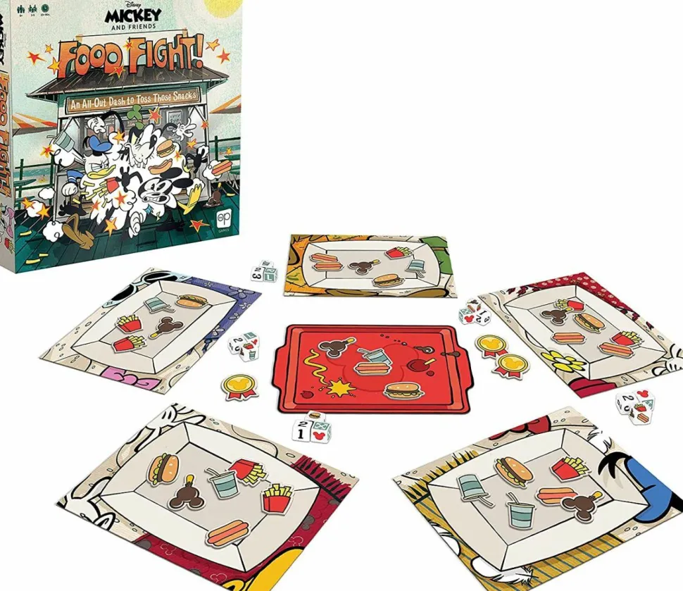Disney - Mickey And Friends Food Fight Board Game