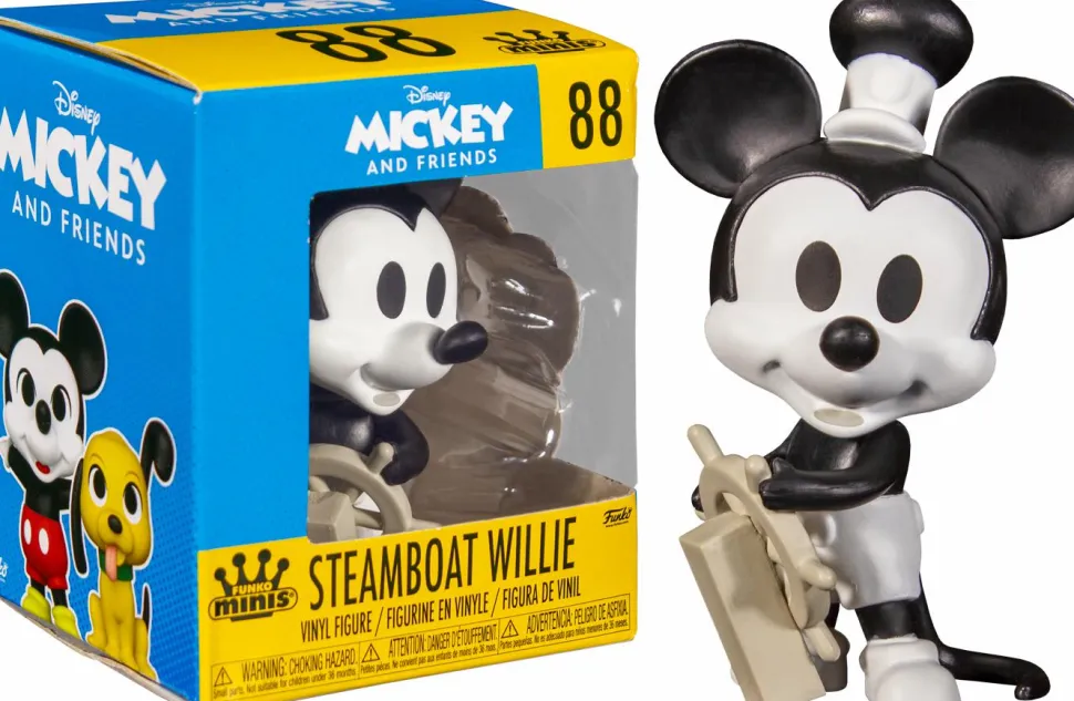 Disney - Mickey and Friends 3” Scale Mini Vinyl Figure (Mystery Single Unit)