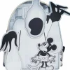 Disney - Mickey Haunted House 10" Faux Leather Mini Backpack