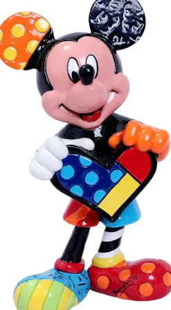 Disney - Mickey Holding Heart 3.5” Statue by Romero Britto