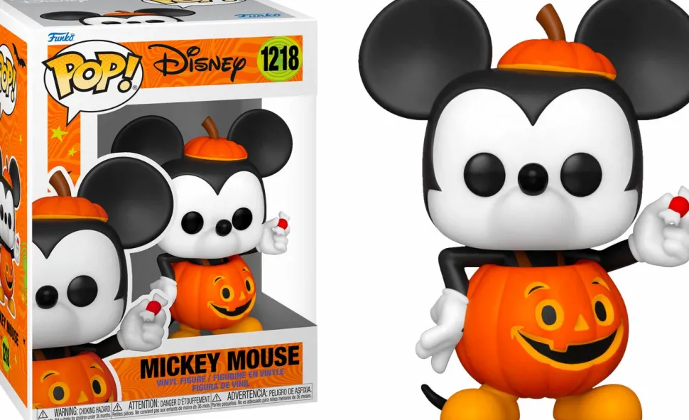 Disney - Mickey Mouse as Halloween Pumpkin Pop! Vinyl Figure