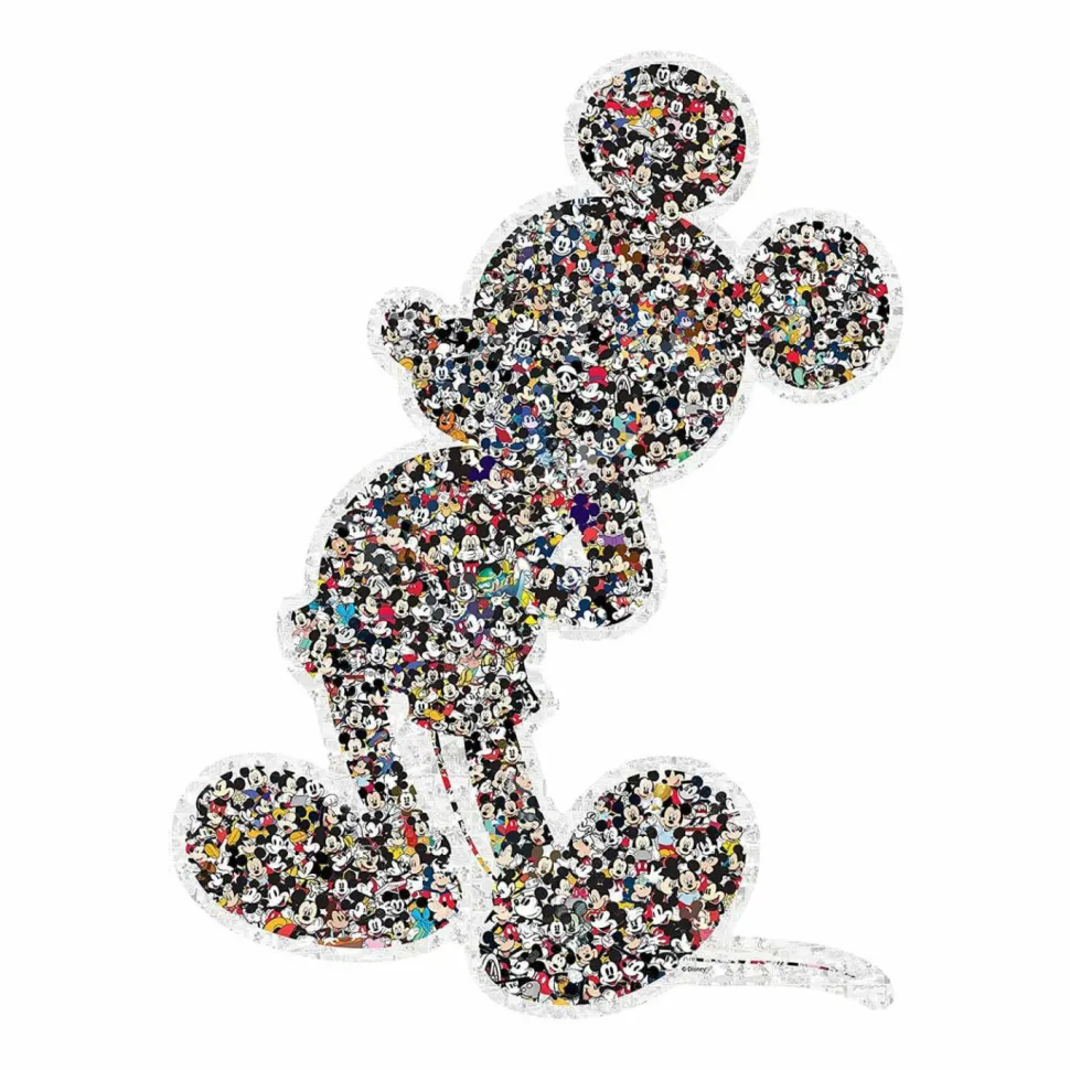 Disney - Mickey Mouse Shaped 945 Piece Jigsaw Puzzle