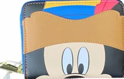 Disney - Mickey Musketeer Cosplay 4" Faux Leather Zip-Around Wallet