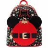 Disney - Mickey Ornament 10” Faux Leather Mini Backpack