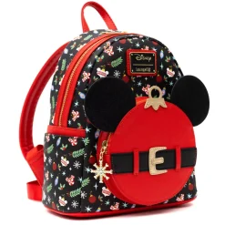 Disney - Mickey Ornament 10” Faux Leather Mini Backpack