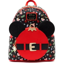 Disney - Mickey Ornament 10” Faux Leather Mini Backpack