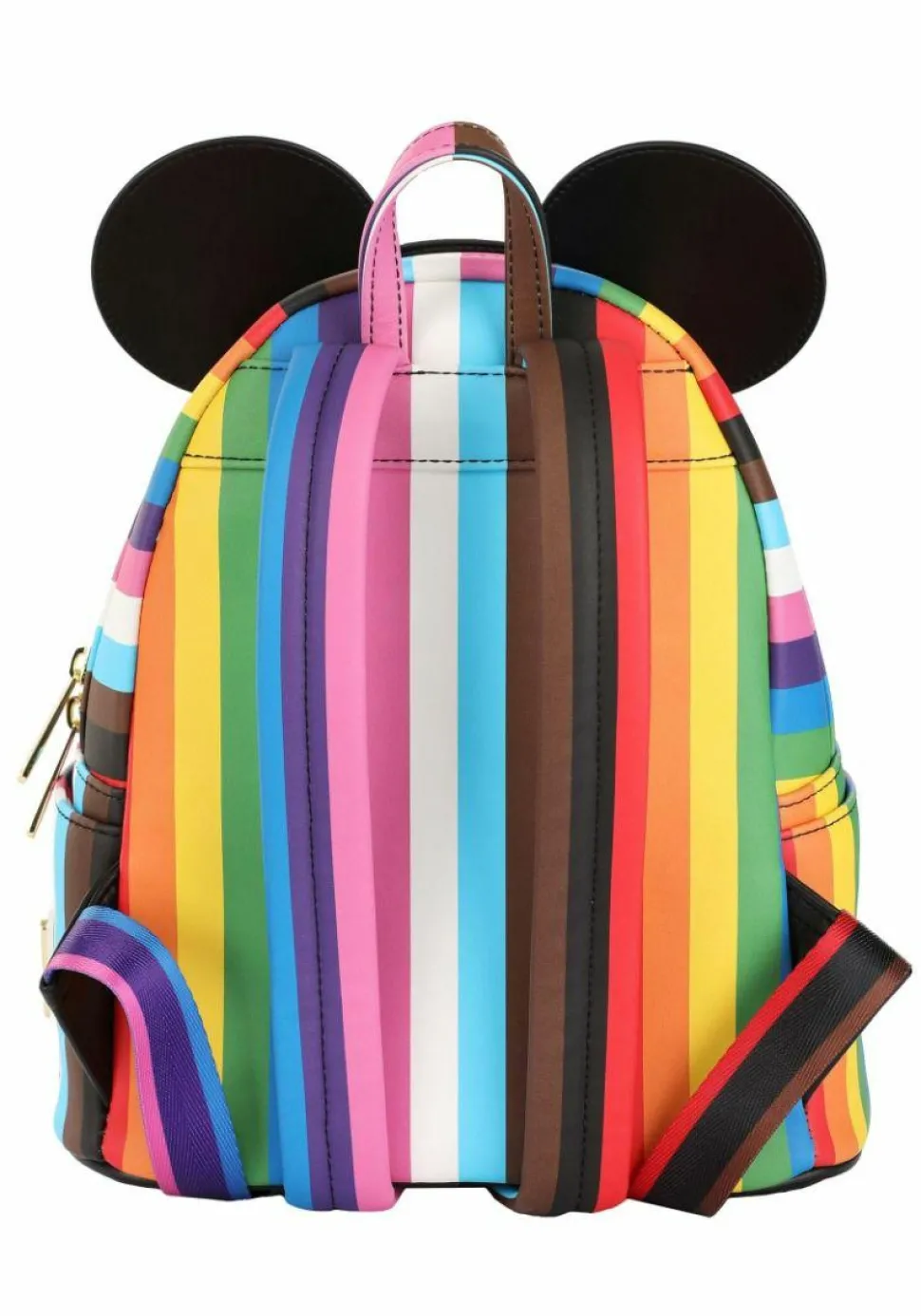 Disney - Mickey Pride Cosplay 10" Faux Leather Mini Backpack