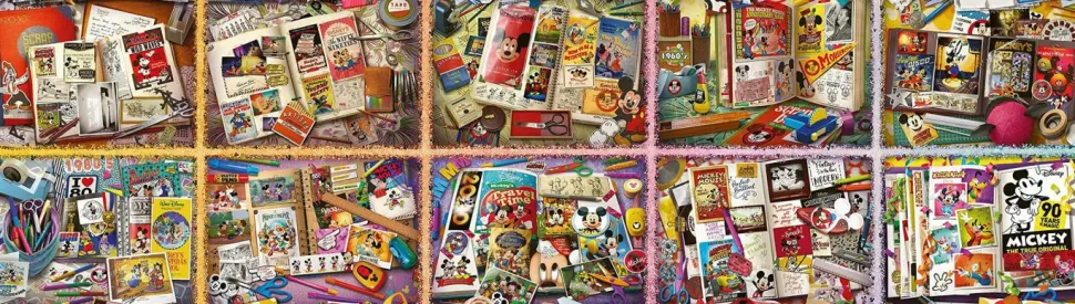 Disney - Mickey Through the Years 40,320 Piece Jigsaw Puzzle