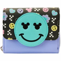 Disney - Mickey Y2K 5” Faux Leather Flap Wallet