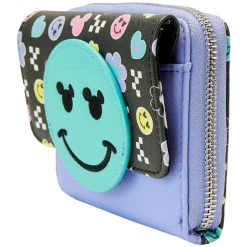 Disney - Mickey Y2K 5” Faux Leather Flap Wallet