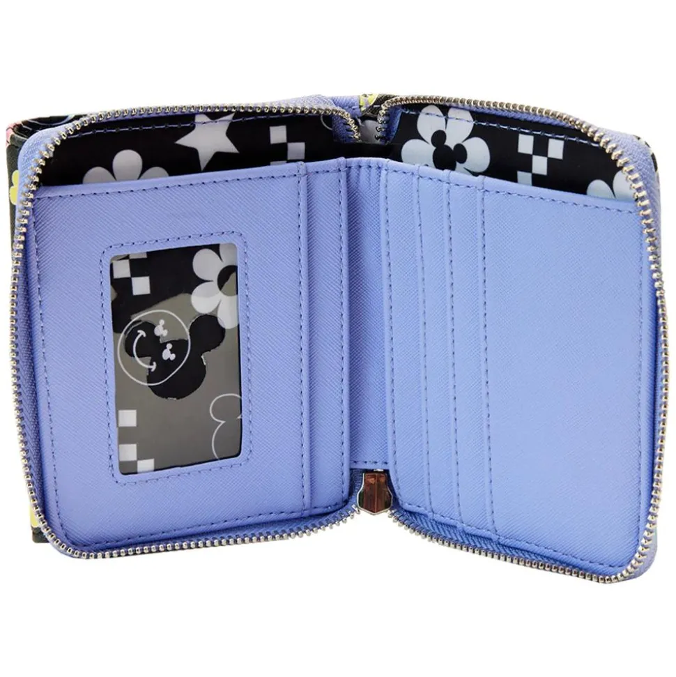 Disney - Mickey Y2K 5” Faux Leather Flap Wallet