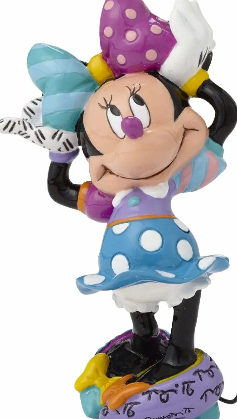 Disney - Minnie Mouse Arms Up 3” Statue by Romero Britto