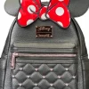 Disney - Minnie Mouse Bow 10" Faux Leather Mini Backpack