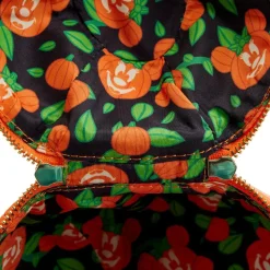 Disney - Minnie Mouse Pumpkin Glow in the Dark 7” Faux Leather Crossbody Bag