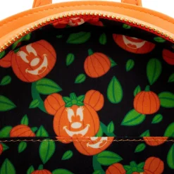 Disney - Minnie Mouse Pumpkin Glow in the Dark 10” Faux Leather Mini Backpack