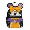Disney - Minnie Mouse Sugar Skull 10” Faux Leather Mini Backpack