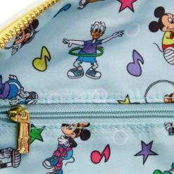 Disney - Mousercise 6” Faux Leather Duffle Bag