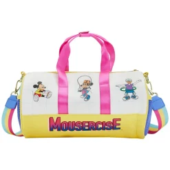 Disney - Mousercise 6” Faux Leather Duffle Bag