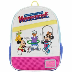 Disney - Mousercise 12” Faux Leather Mini Backpack