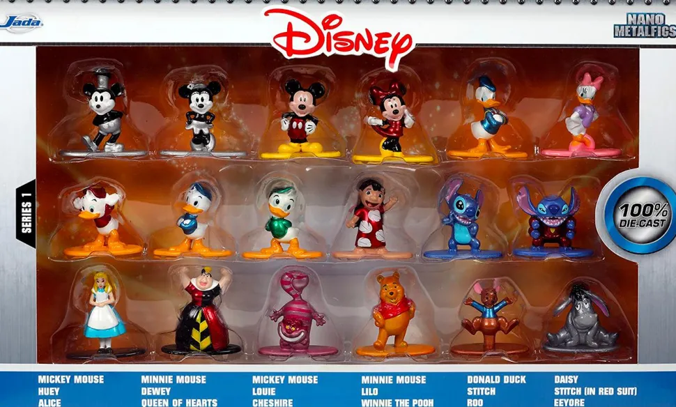 Disney - Nano Metalfigs 1.5" Die-Cast Figure 18-Pack (Series 1)