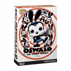 Disney - Oswald the Lucky Rabbit Pop! Tees Unisex Grey T-Shirt