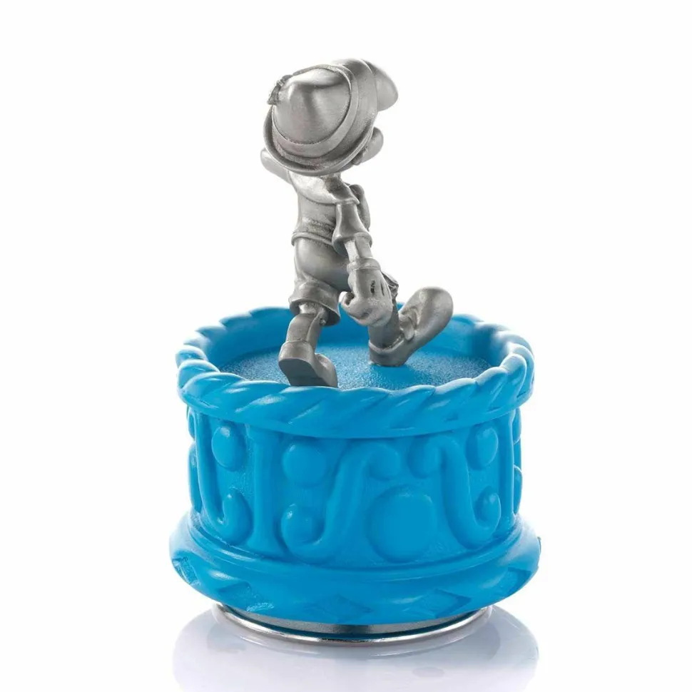 Disney - Pinocchio 4” Pewter Music Carousel