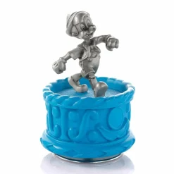 Disney - Pinocchio 4” Pewter Music Carousel