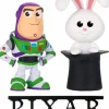 Disney - Pixar Characters Fest Collection #12 Buzz Lightyear, Alec Azam & Pixar Logo 2” PVC Figure 3-Pack