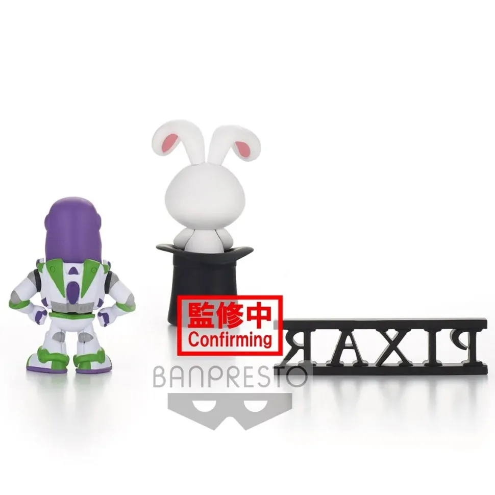 Disney - Pixar Characters Fest Collection #12 Buzz Lightyear, Alec Azam & Pixar Logo 2” PVC Figure 3-Pack