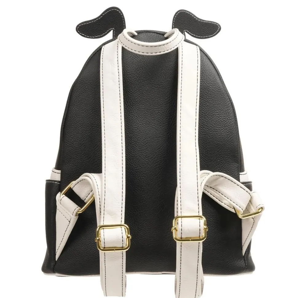Disney - Pluto Skeleton Cosplay Glow in the Dark 10" Faux Leather Mini Backpack