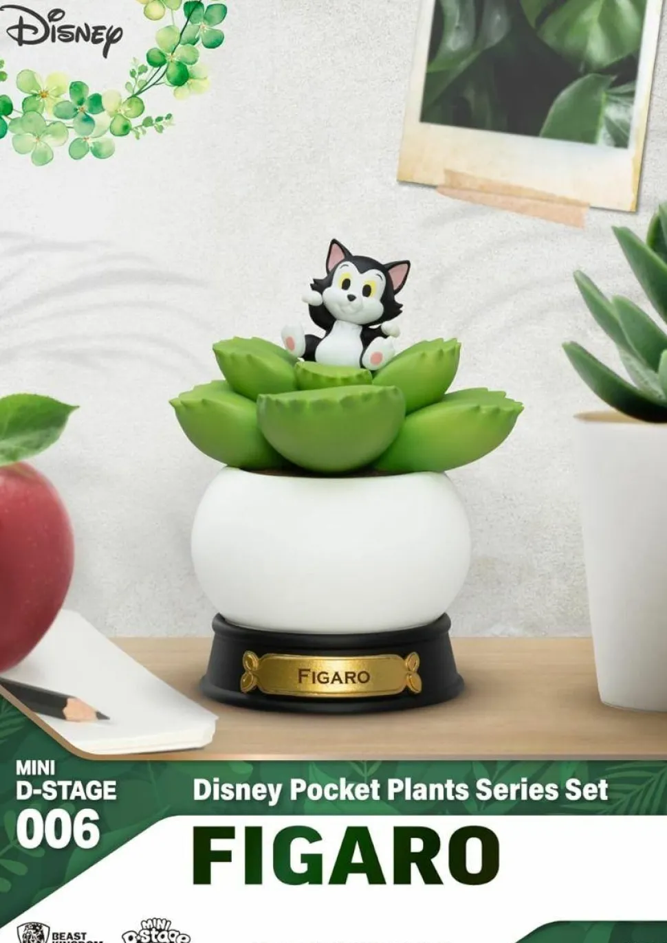 Disney - Pocket Plants Series Mini D-Stage 4" Diorama Statue 6-Pack