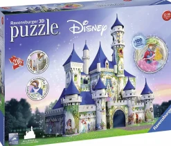 Disney - Princess Castle 11” 3D Jigsaw Puzzle (216 Pieces)