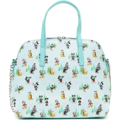 Disney - Sensational Six Holiday 9” Faux Leather Crossbody Bag