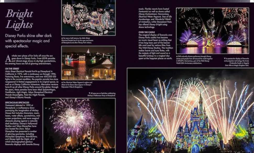 Disney - The Disney Book: A Celebration of the Worlds of Disney New Edition Hardcover Book