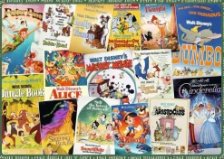 Disney - Vintage Movie Posters 1000 Piece Jigsaw Puzzle