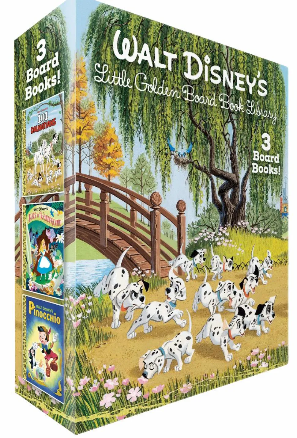 Disney - Walt Disney’s Little Golden Board Book Library 3-Pack