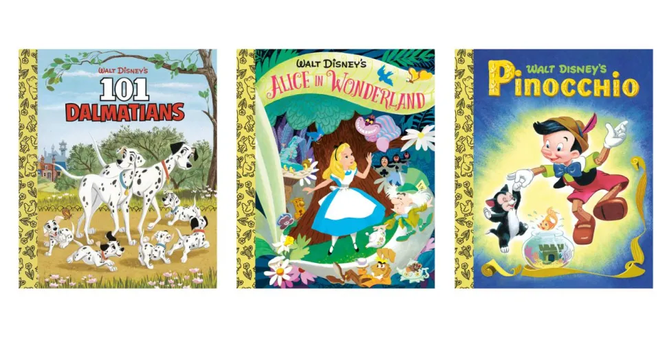 Disney - Walt Disney’s Little Golden Board Book Library 3-Pack