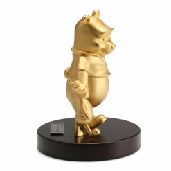 Disney - Winnie the Pooh and Piglet Limited Edition Gilt 8” Pewter Figurine
