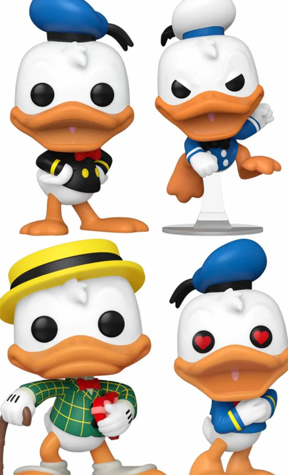 Disney: Donald Duck 90th - The State of Donald Duck Pop! Vinyl Bundle (Set of 4)