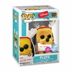 Disney: Holiday - Pluto Flocked Pop! Vinyl Figure
