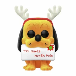 Disney: Holiday - Pluto Flocked Pop! Vinyl Figure