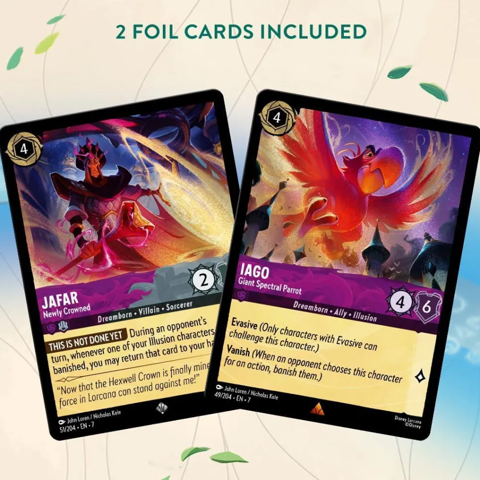 Disney Lorcana - Trading Card Game Set 7 Archazia's Island Feathered and Feared Single-Player Starter Deck