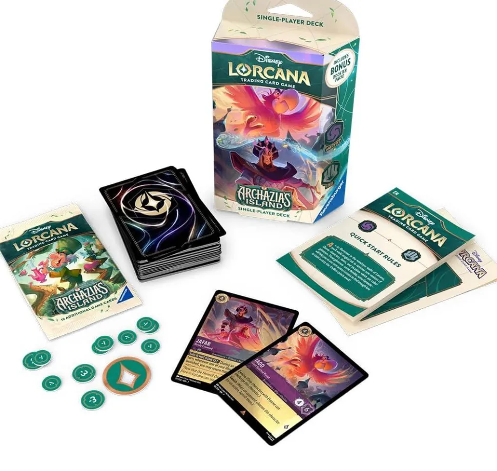 Disney Lorcana - Trading Card Game Set 7 Archazia's Island Feathered and Feared Single-Player Starter Deck