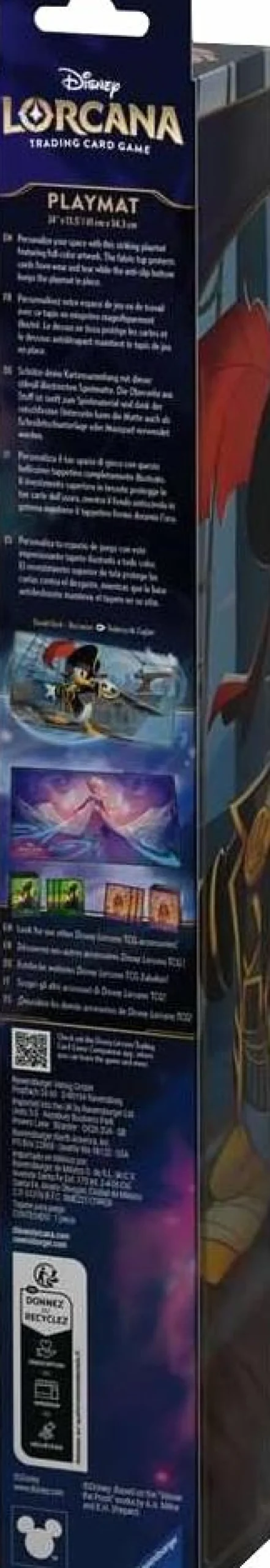 Disney Lorcana - Trading Card Game Set 6 Azurite Sea Donald Duck Card Playmat