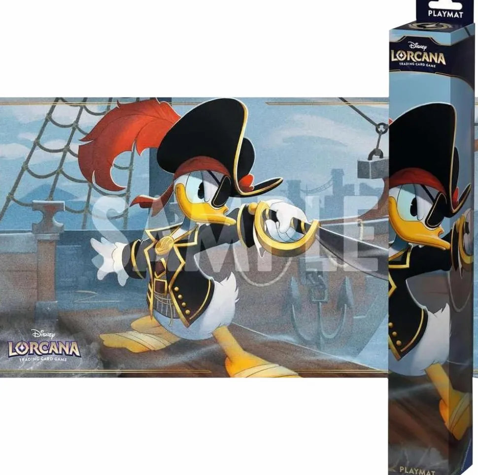 Disney Lorcana - Trading Card Game Set 6 Azurite Sea Donald Duck Card Playmat
