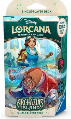 Disney Lorcana - Trading Card Game Set 7 Archazia's Island An Inventive Pair Single-Player Starter Deck